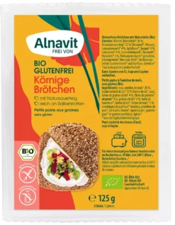 Πολύσπορα Ψωμάκια Alnavit Χωρίς Γλουτένη Www.celiacshop.gr