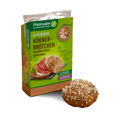 Ρολάκια Πολύσπορα Poensgen Χωρίς Γλουτένη Www.celiacshop.gr