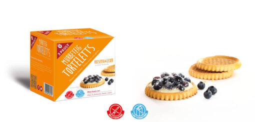 Ταρτάκια Βανίλιας 3 Pauly Χωρίς Γλουτένη Www.celiacshop.gr