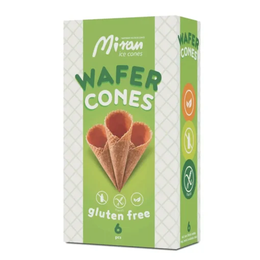 Χωνάκια Παγωτού Miran Χωρίς Γλουτένη Www.celiacshop.gr