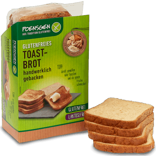 Ψωμί του Τόστ Poensgen Χωρίς Γλουτένη Www.celiacshop.gr