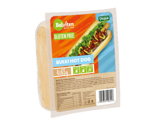 Ψωμάκια Hot Dog Balviten Χωρίς Γλουτένη