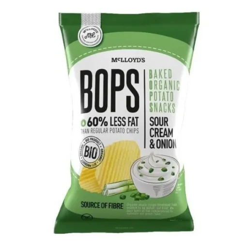 Πατατάκια με Sour Cream & Κρεμμύδι Mc LLoyd's Χωρίς Γλουτένη Www.celiacshop.gr
