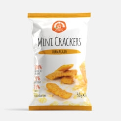 Mini Crackers Τυρί Il Forno Di Zeno Χωρίς Γλουτένη