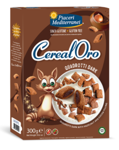 Μαξιλαράκια Dark με Πραλίνα Φουντουκιού Piaceri Mediterranei Χωρίς Γλουτένη