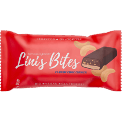 Μεμονωμένο βιολογικό σνακ Lini's Bites χωρίς γλουτένη και vegan