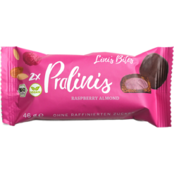 Πραλίνες με Rasberries & Αμύγδαλο Lini's Bites Χωρίς Γλουτένη