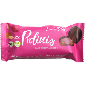 Πραλίνες με Rasberries & Αμύγδαλο Lini's Bites Χωρίς Γλουτένη