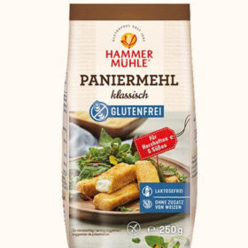 Τριμμένη φρυγανιά γαλέτα χωρίς γλουτένη Hammermühle 250g για πανάρισμα