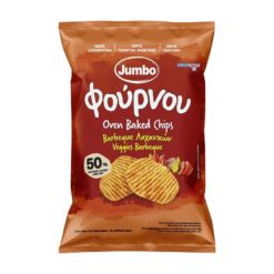 Συσκευασία Jumbo Chips Φούρνου Barbeque 100g - τσιπς φούρνου μπάρμπεκιου χωρίς γλουτένη